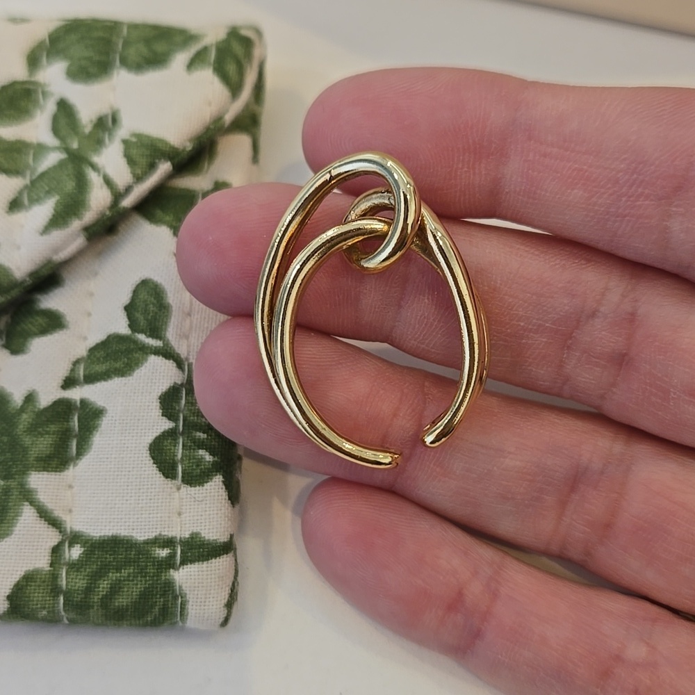 Sezane Julia Braided Ring, VGUC, French Chic, Size Small - Picture 3 of 5